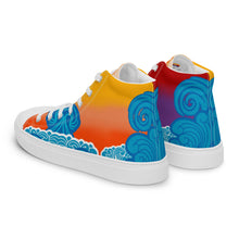 Load image into Gallery viewer, BMCLUB Wavy Women’s high top canvas shoes
