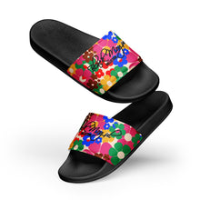 Load image into Gallery viewer, Flower Bomb Women&#39;s slides
