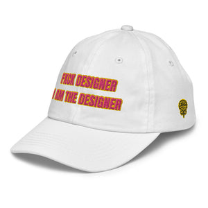 FXCK DESIGNER Youth baseball cap